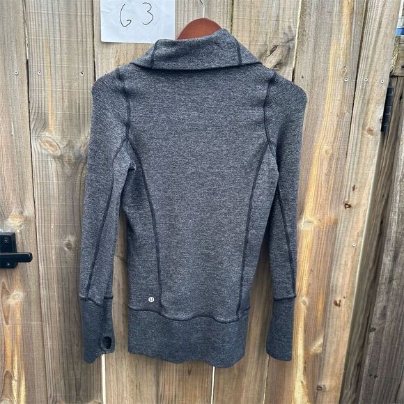 Lululemon Women's In Stride Jacket Black Size 2 Casual Long Sleeve - Picture 8 of 8